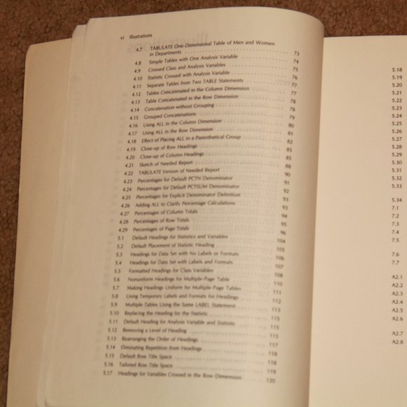 SAS Guide to TABULATE processing - Picture 5 of 13